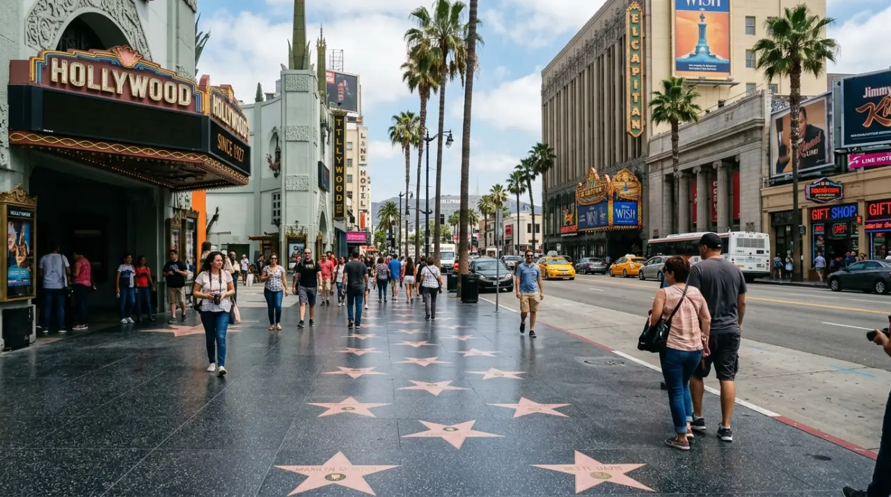 Hollywood neighborhood - Airbnb cleaning service area
